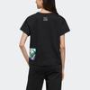Adidas Neo Short Sleeve T-Shirt Women Tops Black FR7993