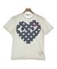 Play Comme Des Garcons T-Shirt Cut And Sew Herrenbekleidung Unisex T-Shirt