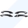 Aunginsy Exterior Door Grab Handle Trim Cover Compatible with Hyundai Tucson/Santa Cruz 2022-2024, Car Outside Front Rear Door Handle Panel