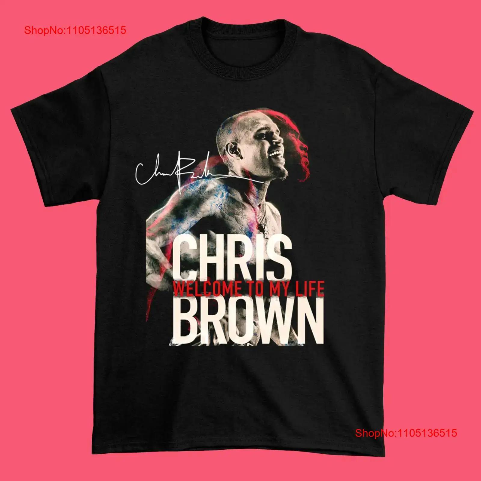 

Chris Brown Well Come To My Life Cotton Black S 234XL T Shirt vintage Washed Slightly Casual graphic streetwear Versatile 5XL різнокольоровий