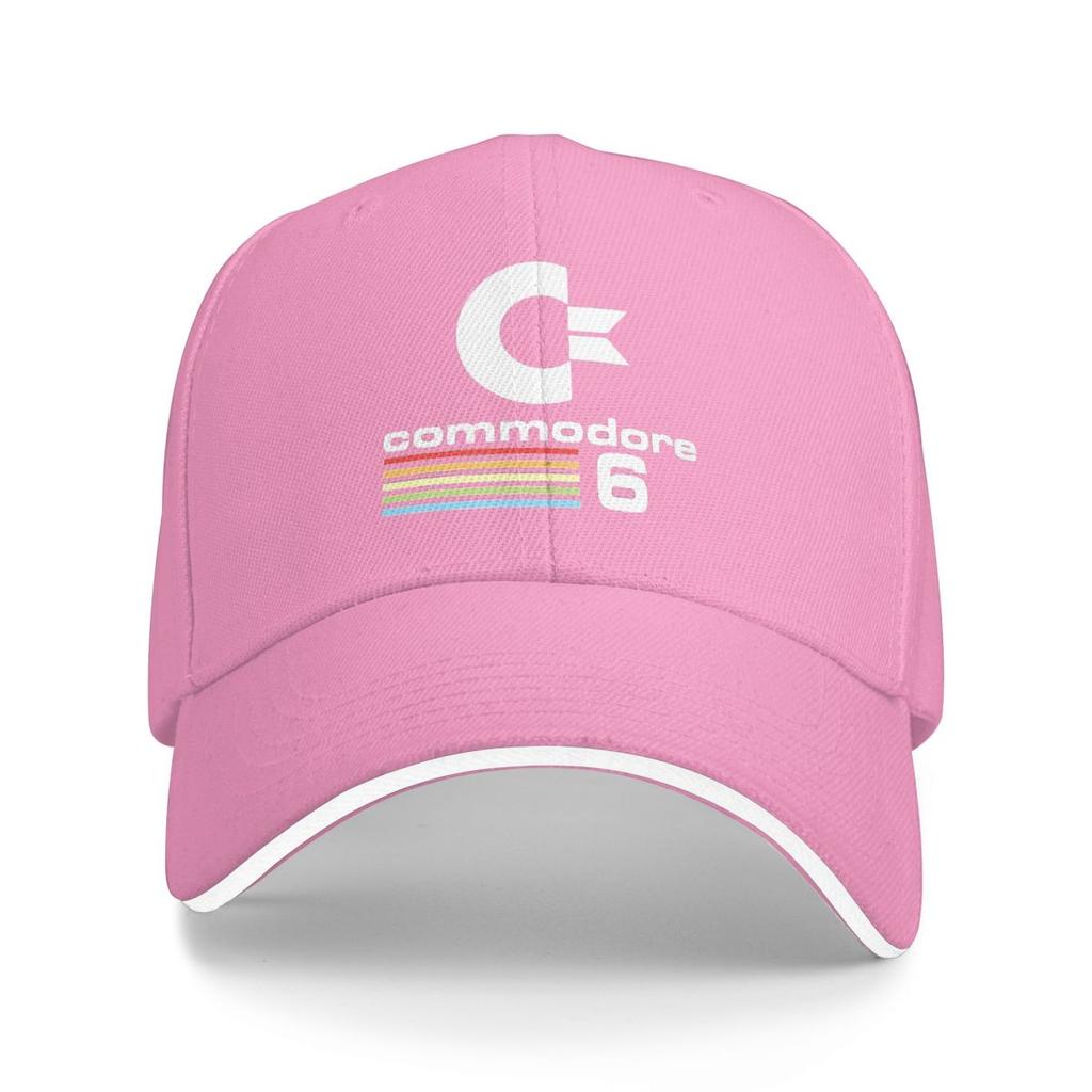 Cappellini da Baseball con Logo Commodore 64 Snapback Cappelli da Baseball Traspiranti Casual Casquette Outdoor Unisex