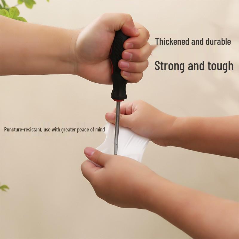 Durable Waterproof Food Grade PVC Gloves - Thick, Anti-slip for Dishwashing, Cleaning, and Cooking