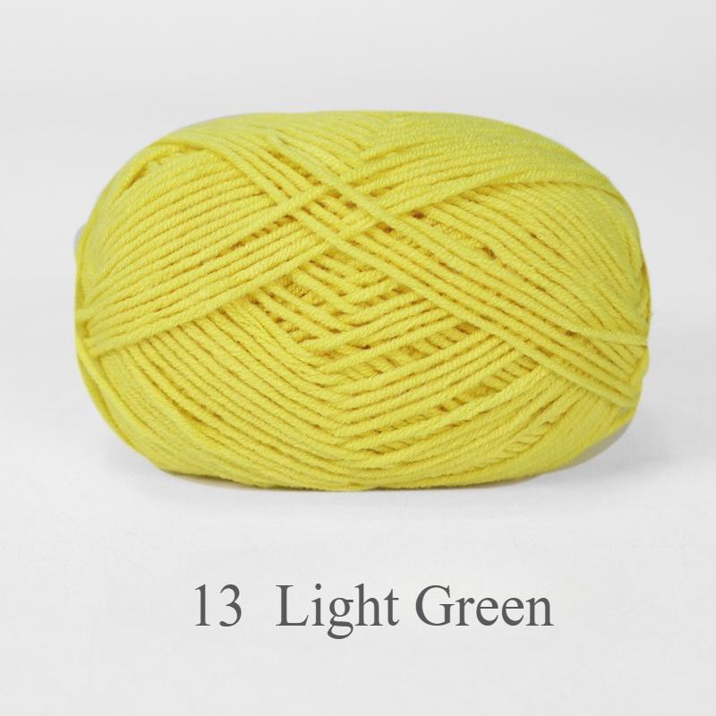1pc 50g Soft Wool Milk Cotton Yarn Crochet Anti-Pilling Hand Knitting Thread For Cardigan Scarf Hat Baby Sweater Doll Supplies