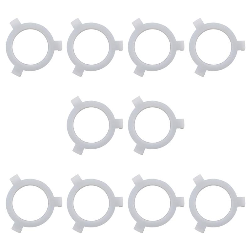 10Pcs E27 to E26/E14/11mm Lamp Shade Reducer Rings Lamp Rings Light Shade Replacement Part Lightweight Converter Adapter