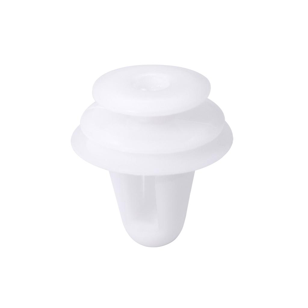 50pcs Universal Automobile Bumpers Hole White Car Door Trim Panel Clip Plastic Auto Fastener Clips Rivet Auto Fasteners For Cars