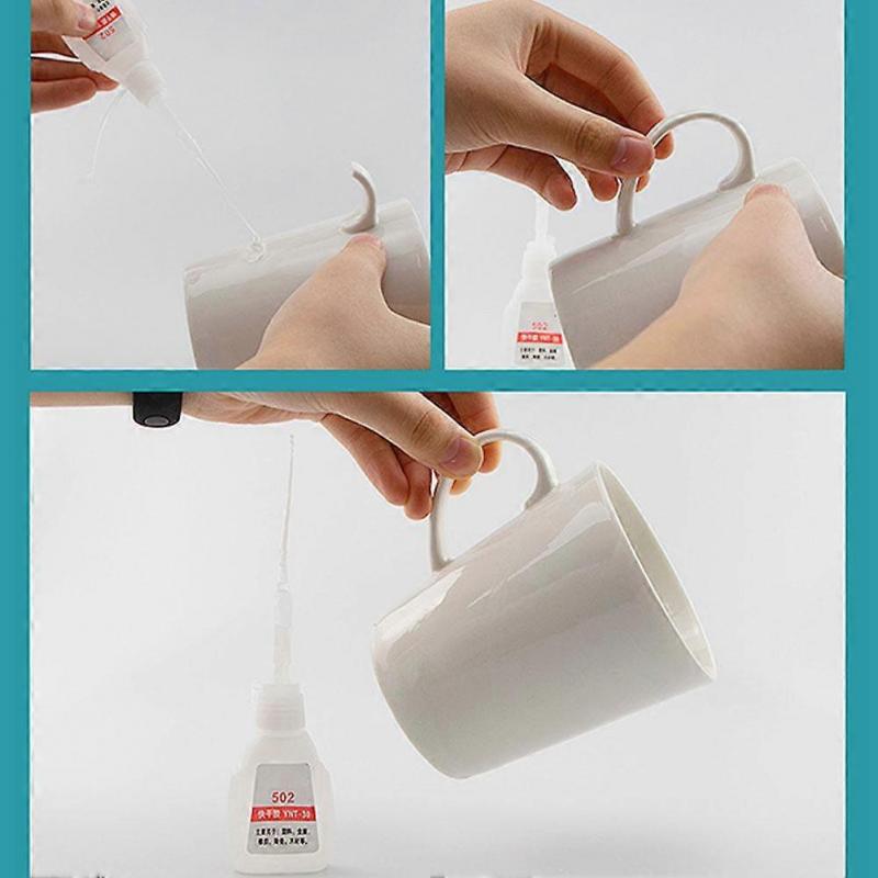 502 Lepidlo Super Pevné Rychleschnoucí Lepidlo Na Kůži Gumu Dřevo Kov Okamžité Lepení Tekuté Lepidlo Nástroj Vysoká Pevnost Rychlá Oprava