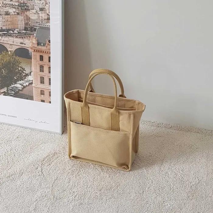 Enréve canvas bag mini tumbler bag