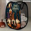 1Pcs Halloween Series 3 Pop-Up Laundry Hamper Expandable Mesh Hamper Basket for Room Bedroom Bathroom Organization Contemporary Storage