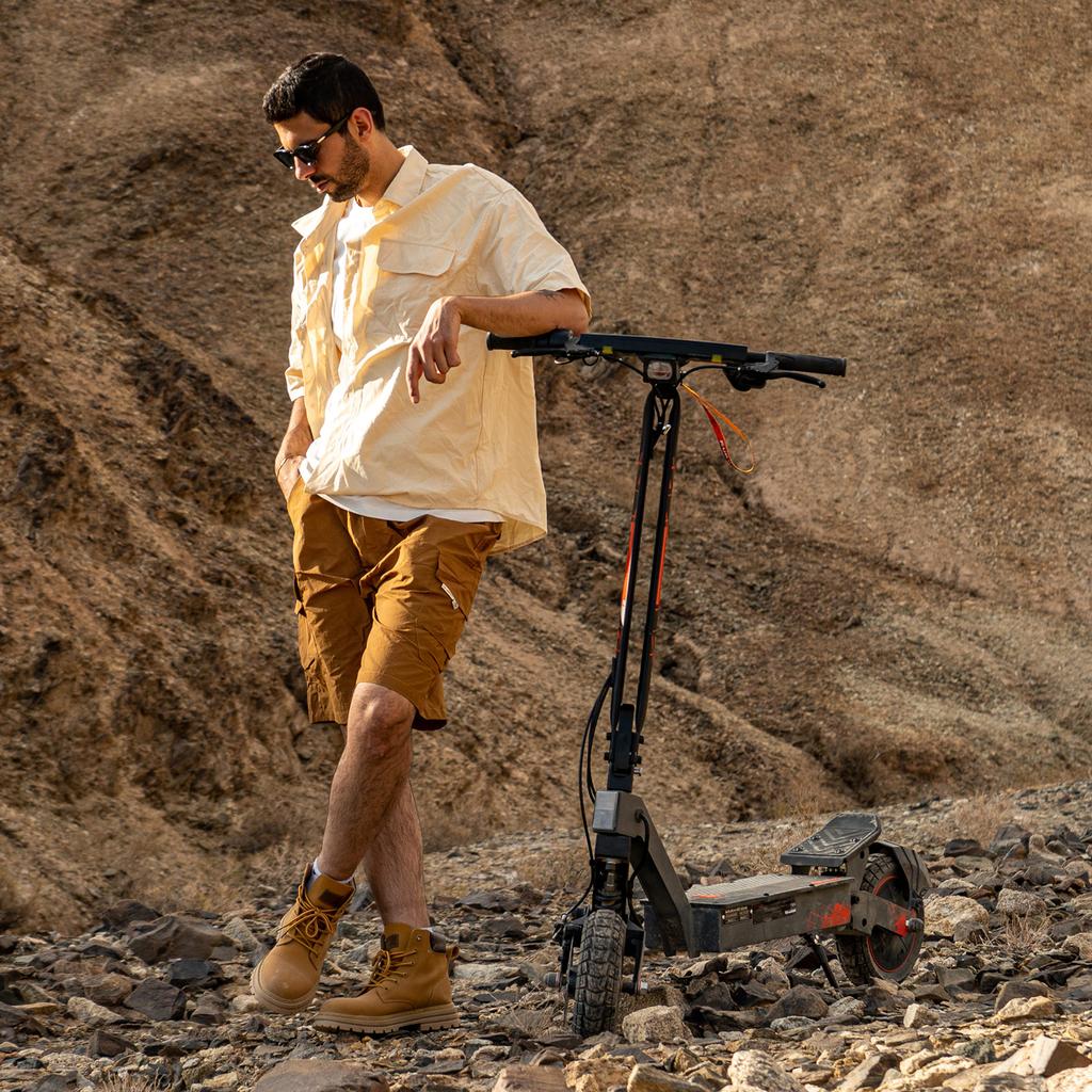 KuKirin G2 Ultra Adult Electric Scooter Dual Motors, 48V18Ah Battery Range 55km & Touch Screen Thru with Bluetooth Speakers, Flagship Off-Road Scooter