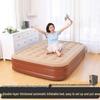 Portable Inflatable Camping Mattress: Automatic Folding Bed and Sleeping Pad for Outdoor or Picnic Use