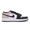 Jordan Air Jordan 1 Urban Chic Style Slip Resistant Low Top Vintage Basketball Shoes Men's White 553558-131(Team85-)