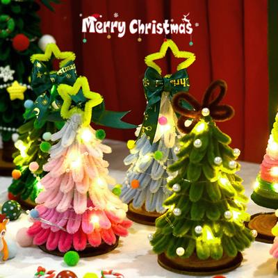 DIY Twist Stick Weihnachtsbaum Mini DIY Baum Kit Twisted Xmas Tree Ornaments