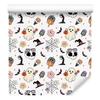 Halloween Wallpaper White, Light Gray and Gray 50x1000