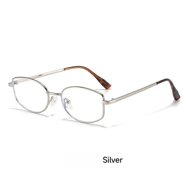 Advanced Versatile Metal Anti-Blue Light Glasses Ultra Light Comfortable Luxury Designer Lenses Decorative Eyeglasses