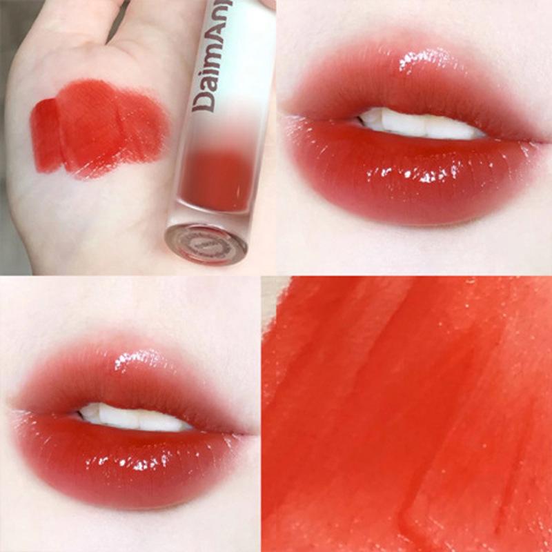 Little Bear Mirror Lip Gloss: Watery Glass Lip Nectar Moisturizing Lipstick