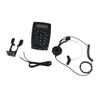 Corded Headset Telephone Noise Canceling FSK DTMF Caller ID Dialpad Landline with Headphone for Call Center Office