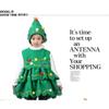 Christmas Costumes Children's Christmas Tree Performance Costumes Performance Dance Costumes Children Christmas Gifts Tree Hat