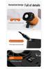 Portable High-Speed Waist Fan with Clip & Digital Display, Long Battery Life, Lighting, & Neck Hanging Option