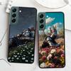 Flower Knight of the Light Phone Case For Samsung Galaxy S22 S25 Ultra S21 S10 Plus S26 Edge S20 S23 S24 FE Cover Silicone S
