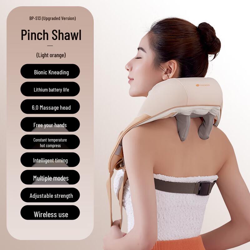 

BAOPAI 6D Shoulder and Neck Kneading Massage Shawl
