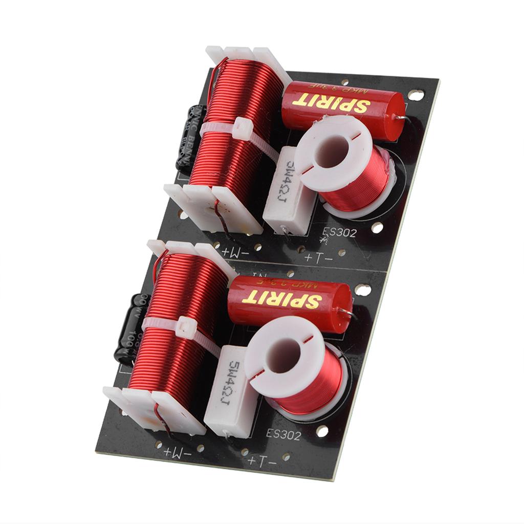 2Pcs Speaker Frequency Divider 2 Way 2 Unit Hi Fi Sound Filter Audio Module Board