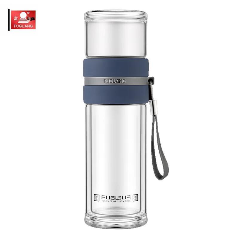 FUGUANG Zijin Tea Master Double-Layer Glass Cup
