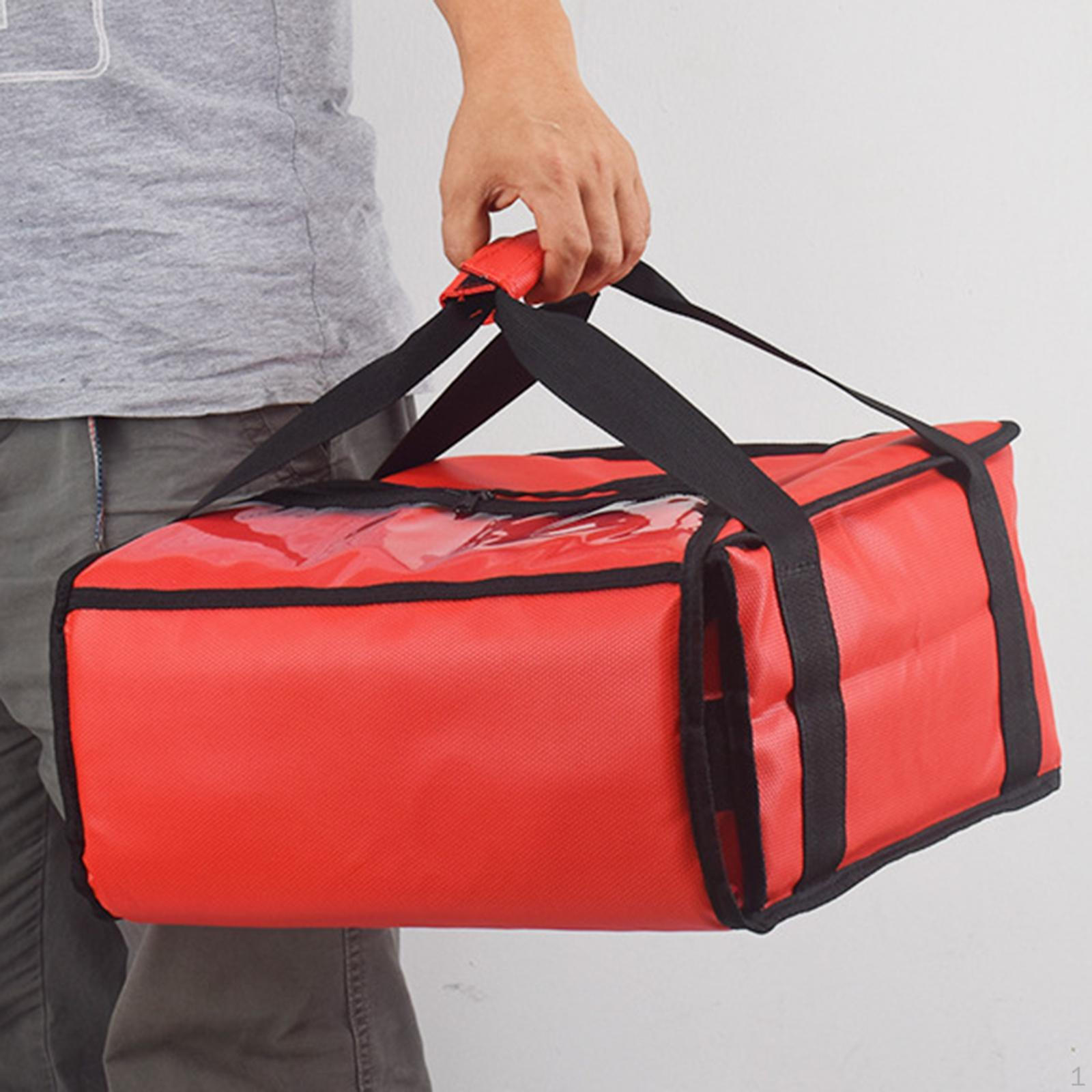 

Сумка для піци, Термосумка для піци, Переноска для піци, Багаторазова сумка для доставки їжі, Сумки для їжі, Піца 14inch