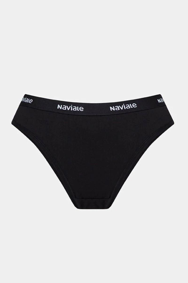 

Трусики сліп Naviale (86982) 5(XL) прозорий колір чорний