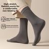 Herren Nahtlose Antibakterielle Ramie Herbst und Winter Hochelastische Deodorierende und Antibakterielle Business-Socken