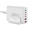 200W Multi-Port Desktop GaN Charger with 4C2A Direct Charging