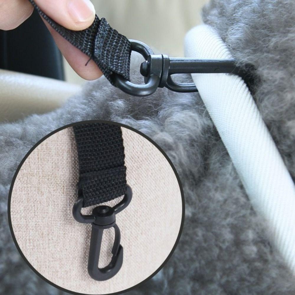 Cute Puppy Car Seat Large Capacity Soft Pet Central Control Car Seat Comfortable with Safety Leash Pet Booster Seat Chihuahua