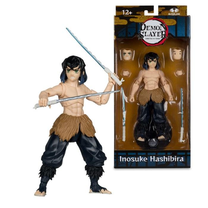 Demon Slayer Tanjiro Kamado (No Mask) 7-Inch Action Figure McFarlane Multicolor 7in