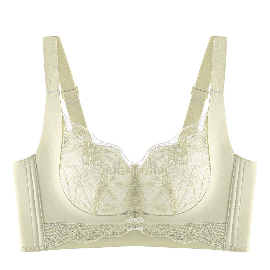 The New Thin Cup Lace Sexy No Steel Ring Bra Gathers and Collects the Universal Paper Cup.