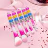 5 Pieces Beaded Eyeshadow Brush Make Up Tool Kits DIY Foundation Angled Beauty for