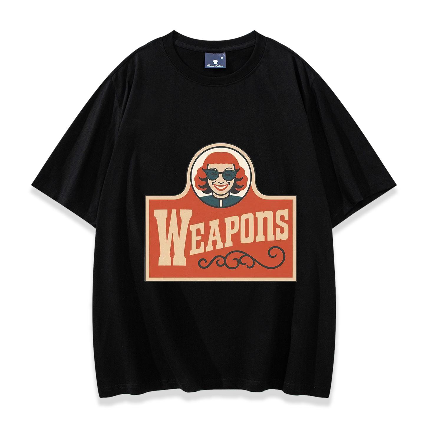

Weapons 2025 Shirt Weapons Movie Shirt Horror Mystery Film Tees Zach Cregger T-Shirt Psychological Thriller Fan Gift S