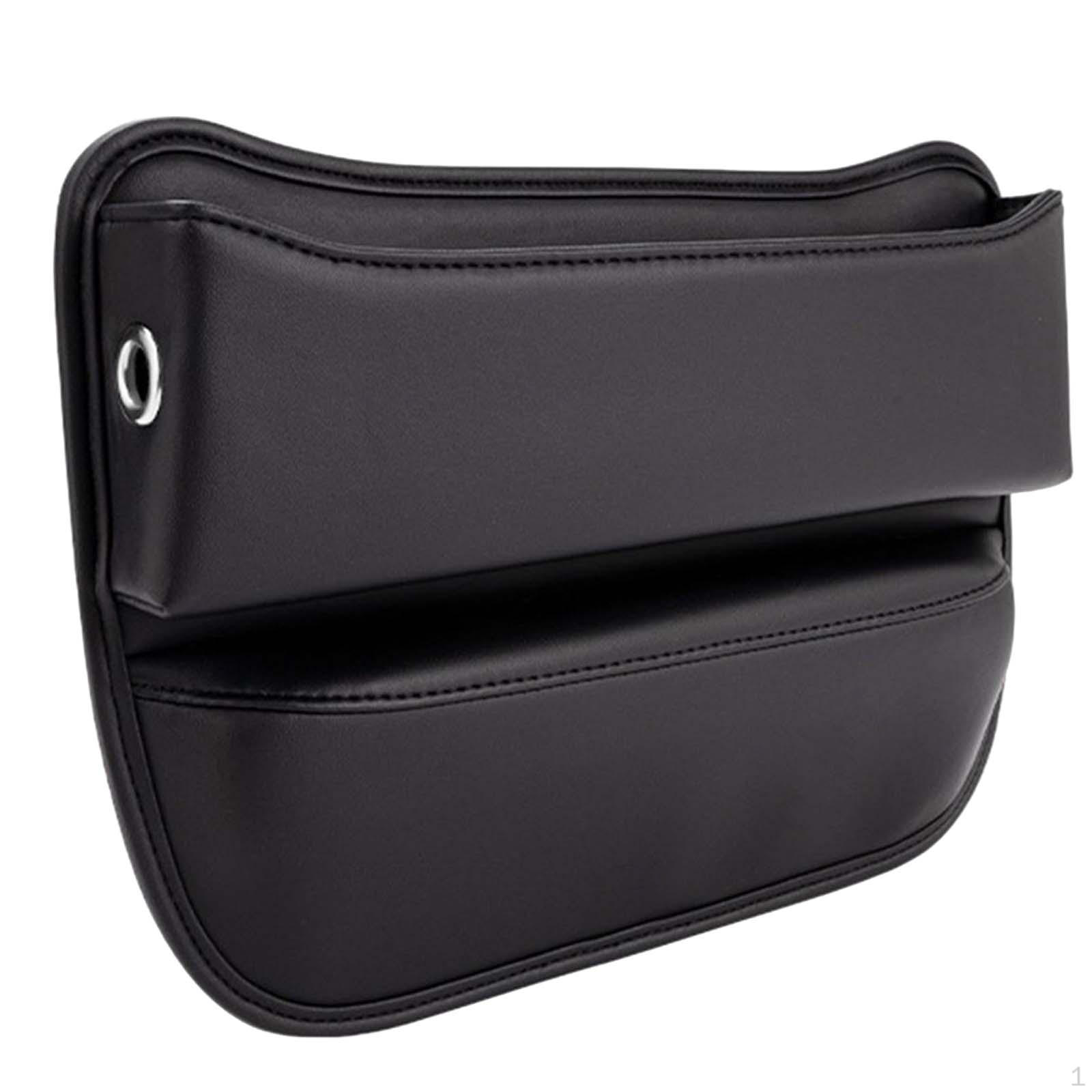 Multifunctional Car Seat Gap Organizer PU Leather Auto Console Side Storage Box Crevice