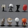 8Pcs/Set The Nightmare Sally Jack Skellington Christmas Action Figure Vinyl Figurine Halloween Gift Collection Toys