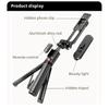 Foldable Selfie Stick Mini Tripods With LED Fill Light Wireless Bluetooth Remote Shutter For Mobile Phone Photo Video Live Vlog 7