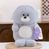Sea Starfish Cute Lion Plush Toy Children Aquarium Souvenir Back Doll Penguin