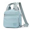 Women's Multifunctional Nylon Backpack Solid Color Shoulder Bag Crossbody Bag Commuter Handbag