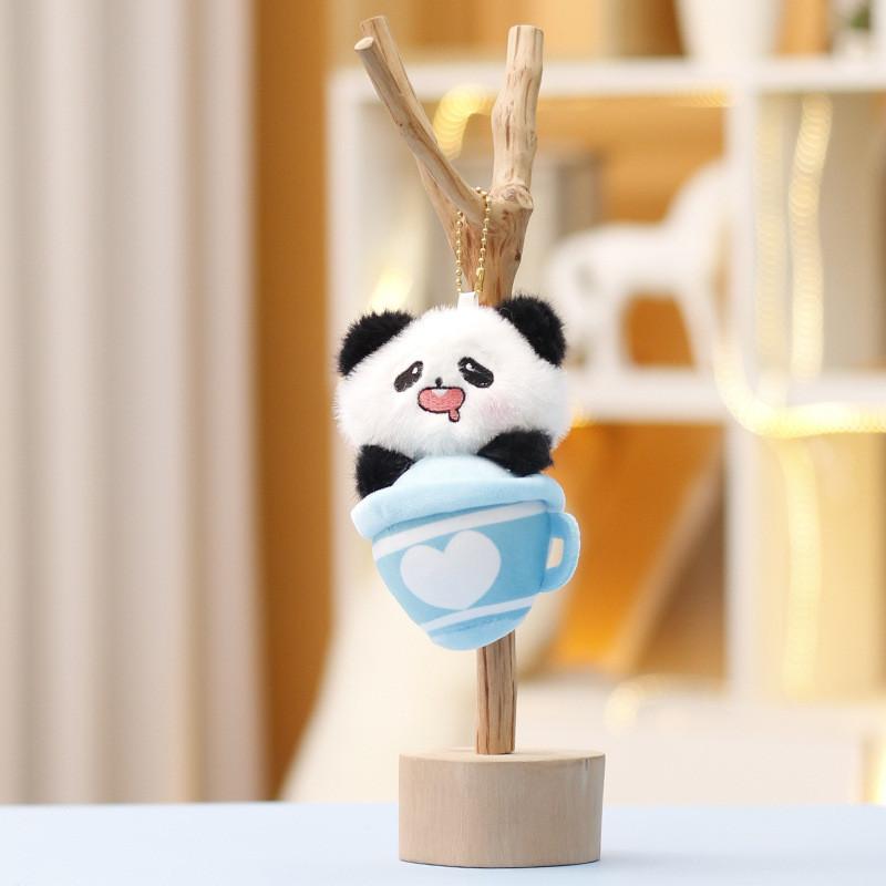 Plush Toy Tea Cup Rabbit Soft Plush Stuffed Animal For Kids Gift Collection