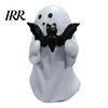 Halloween Table Centerpieces Ghost Figurine, Cute Resin Statue, Creative Holding Whimsical Desk Accessories Bat/Drink Tabletop Ornament for