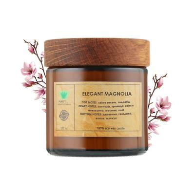 Świeca zapachowa Elegant magnolia M 100 g