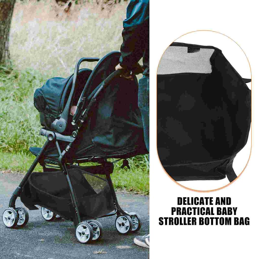 Sac de Rangement pour Panier de Poussette Oxford Organiseur de Stockage Organisateur de Poussette Sous-panier Nouveau 2026