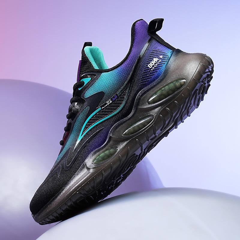 Patented new wear-resistant mesh casual basketball shoes breathable summer men's sports shoes light shock-absorbing running shoes