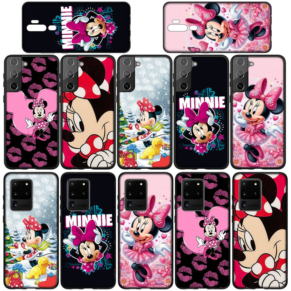 For iPhone 17 16 15 Xiaomi Poco F7 F8 X7 X6 C85 C75 C71 M8 Redmi Note 14 13 12 11 Pro Max 14C 13C 15C A3 A4 12C Phone Case Print Minnie Mouse Cover