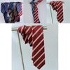 Kids Neck Tie With Stripe Pattern For Casual School Uniforms Gift