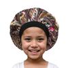 Children's Satin Sleep Cap - Soft Elastic Silk-like Hair Care Hat