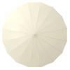 MAYDU 16-Rib Large Manual Straight Umbrella - Water-Activated Pattern