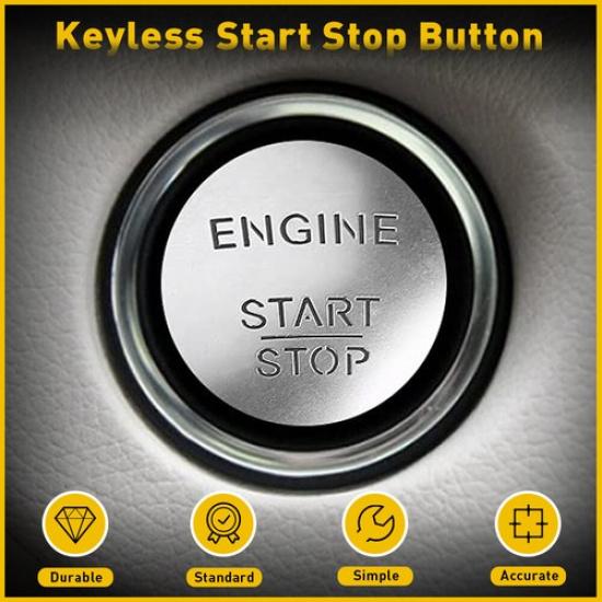 OEM Keyless Push Start Stop Button Go Engine Ignition Switch For Mercedes Benz